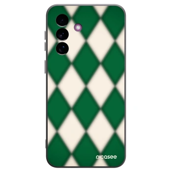 Picasee Μαύρη θήκη σιλικόνης για Samsung Galaxy A37 - Emerald Diamond
