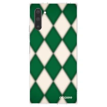 Picasee διαφανής θήκη σιλικόνης Samsung Galaxy Note 10 N970F - Emerald Diamond