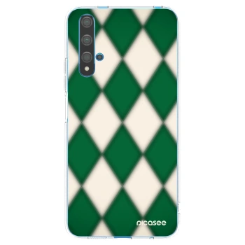 Picasee διαφανής θήκη σιλικόνης Huawei Nova 5T - Emerald Diamond