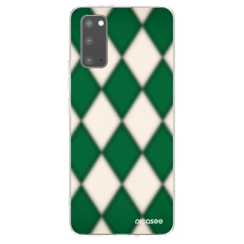 Picasee διαφανής θήκη σιλικόνης Samsung Galaxy S20 G980F - Emerald Diamond
