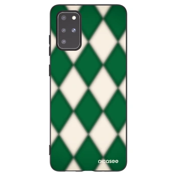 Picasee Μαύρη θήκη σιλικόνης για Samsung Galaxy S20+ G985F - Emerald Diamond