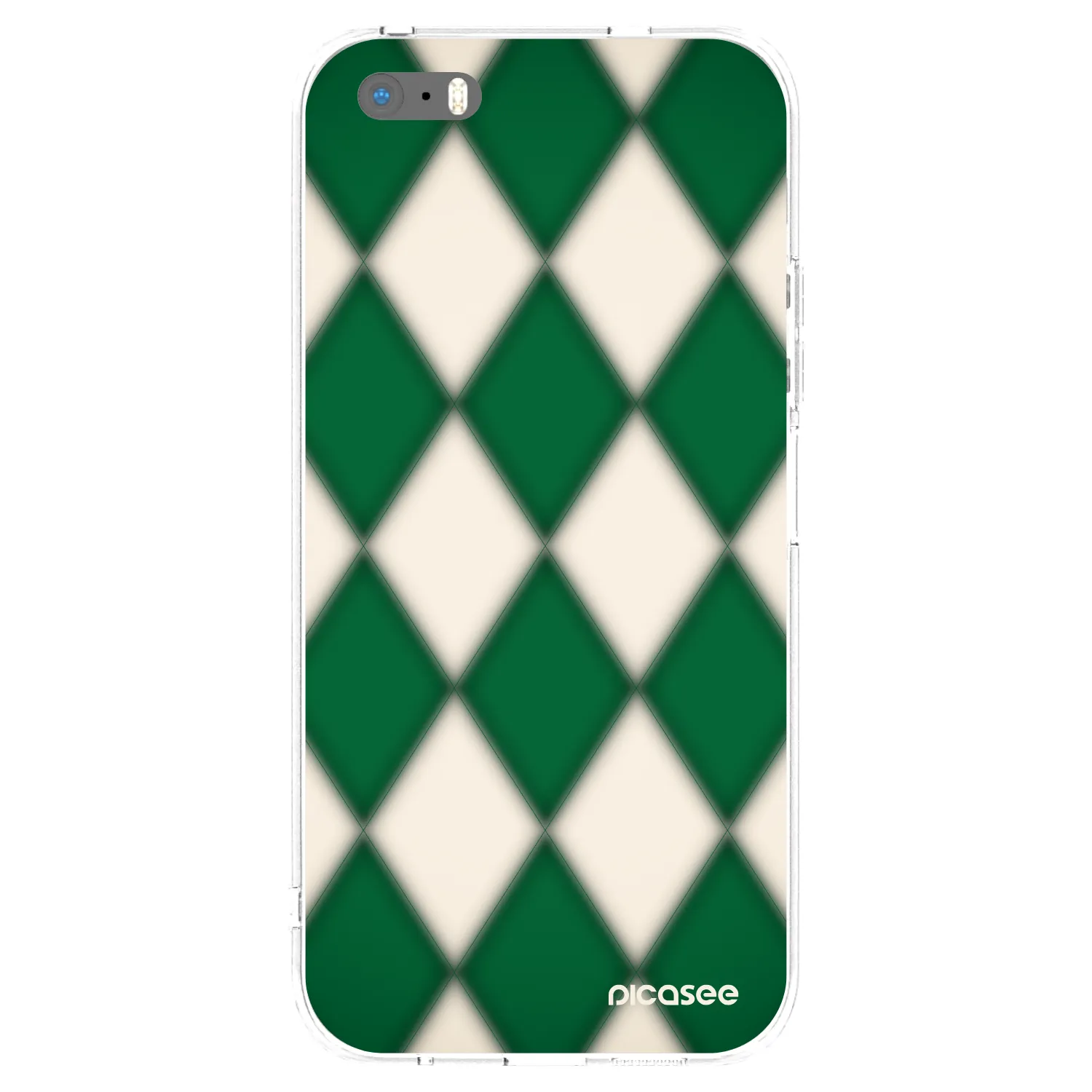 Picasee διαφανής θήκη σιλικόνης Apple iPhone 6 Plus/6S Plus - Emerald Diamond