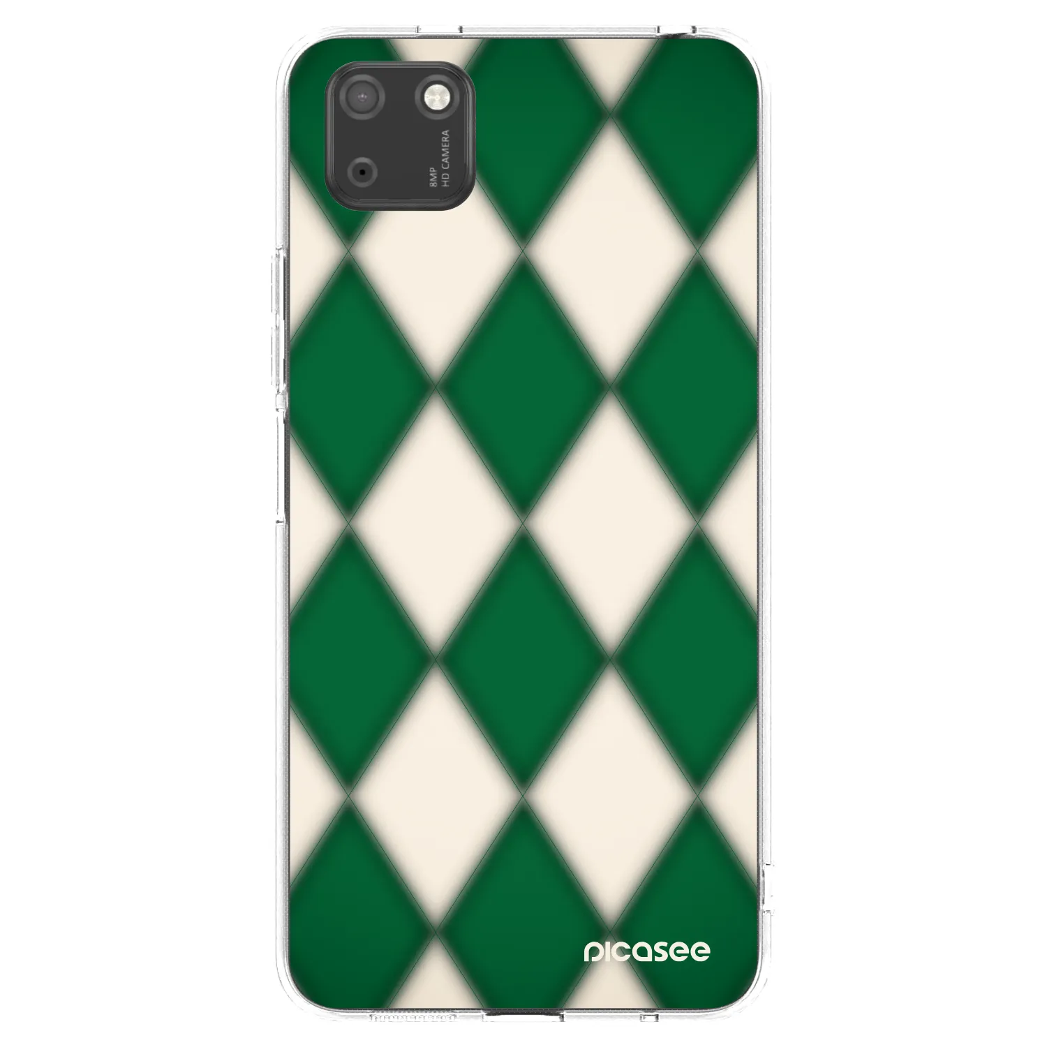 Picasee διαφανής θήκη σιλικόνης Huawei Y5P - Emerald Diamond