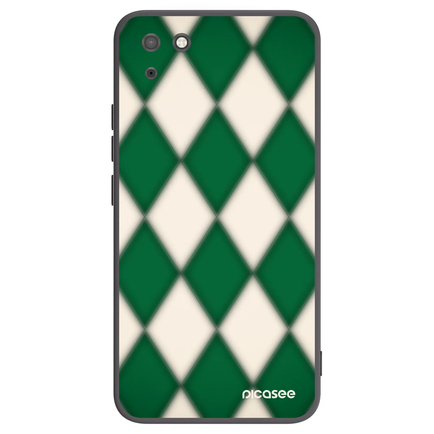 Picasee Μαύρη θήκη σιλικόνης για Huawei Y5P - Emerald Diamond