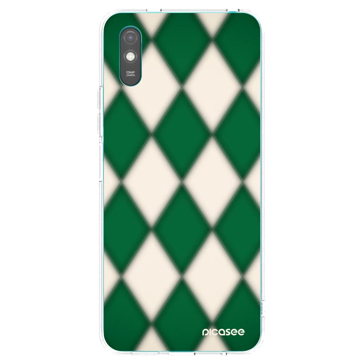 Picasee διαφανής θήκη σιλικόνης Xiaomi Redmi 9A - Emerald Diamond