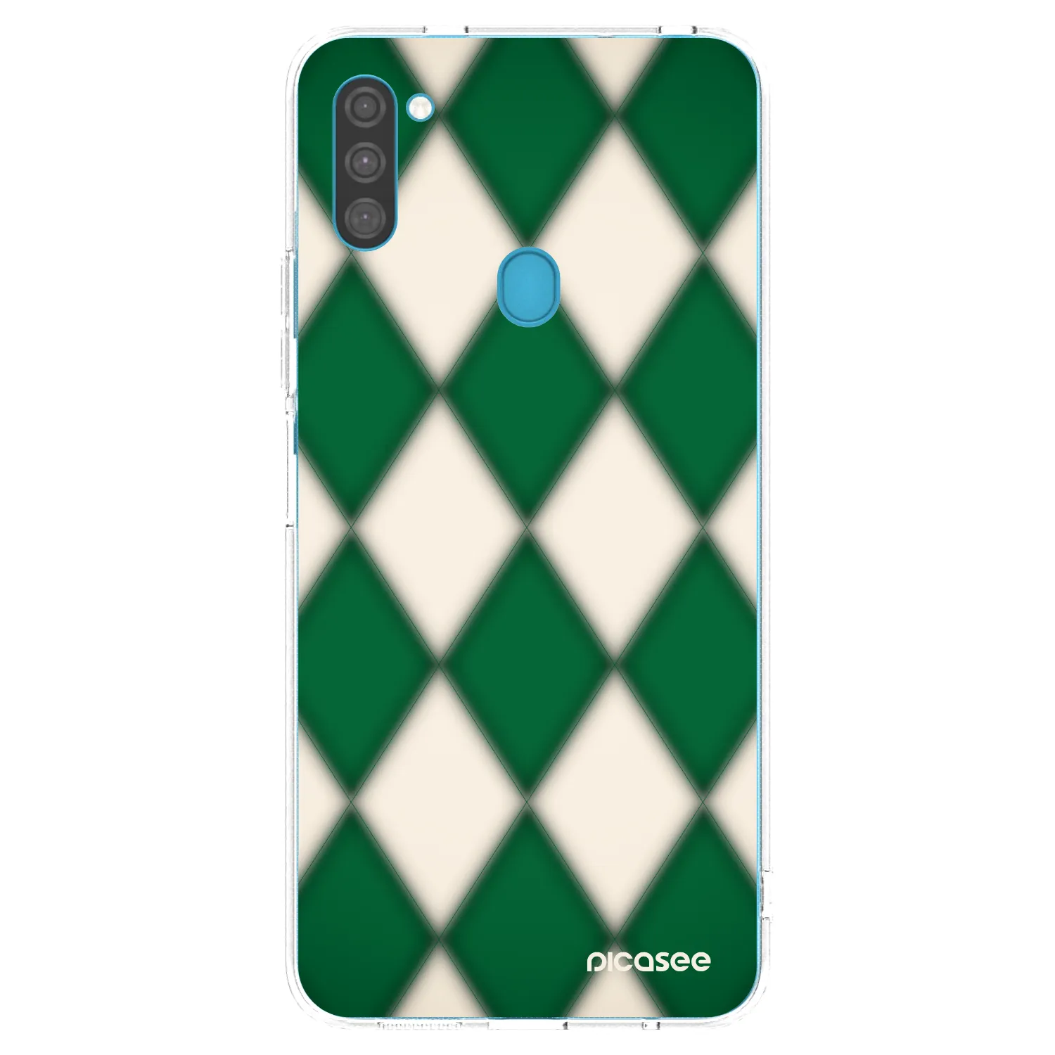 Picasee διαφανής θήκη σιλικόνης Samsung Galaxy M11 - Emerald Diamond