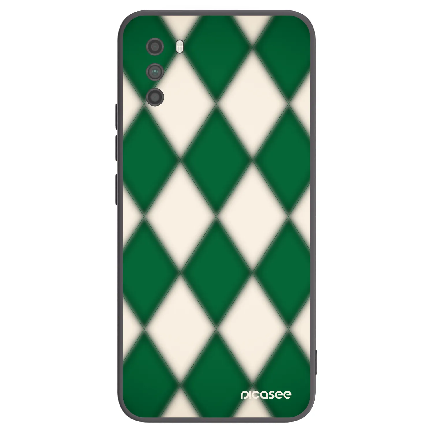Picasee Μαύρη θήκη σιλικόνης για Xiaomi Poco M3 - Emerald Diamond