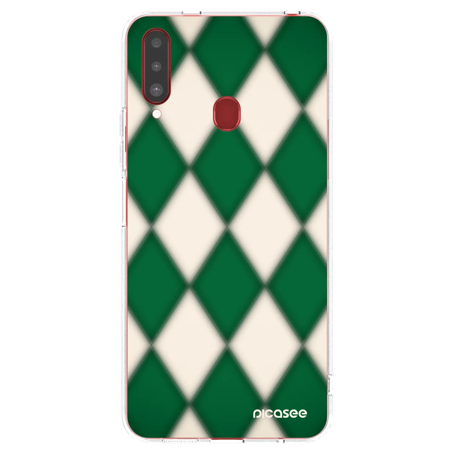 Picasee διαφανής θήκη σιλικόνης Samsung Galaxy A20s - Emerald Diamond