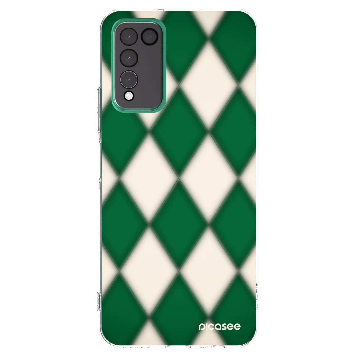 Picasee διαφανής θήκη σιλικόνης Honor 10X Lite - Emerald Diamond