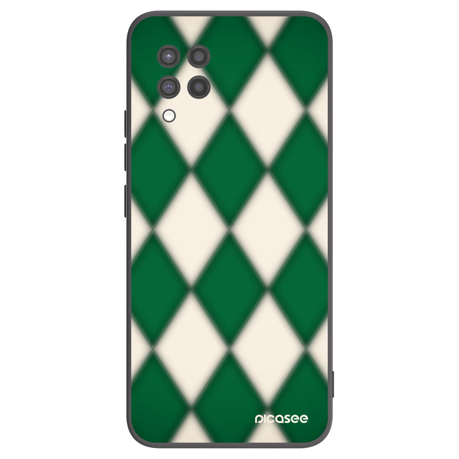 Picasee Μαύρη θήκη σιλικόνης για Samsung Galaxy A42 A426B - Emerald Diamond