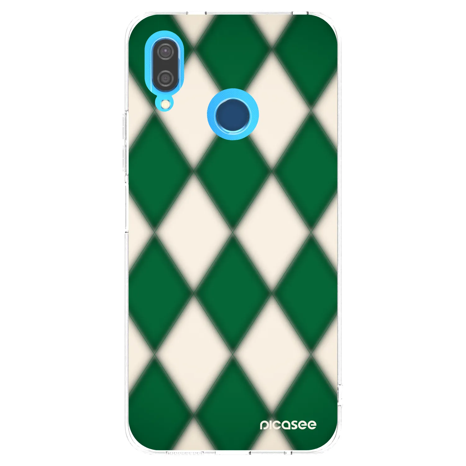 Picasee διαφανής θήκη σιλικόνης Huawei P20 Lite - Emerald Diamond