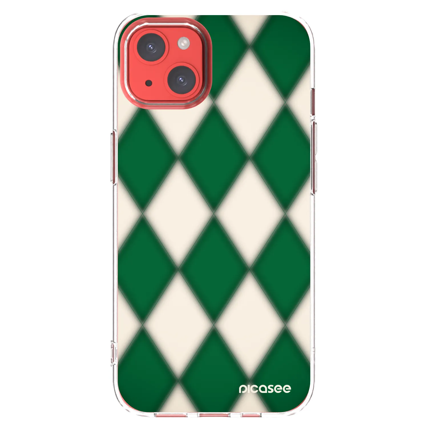 Picasee διαφανής θήκη σιλικόνης Apple iPhone 13 - Emerald Diamond