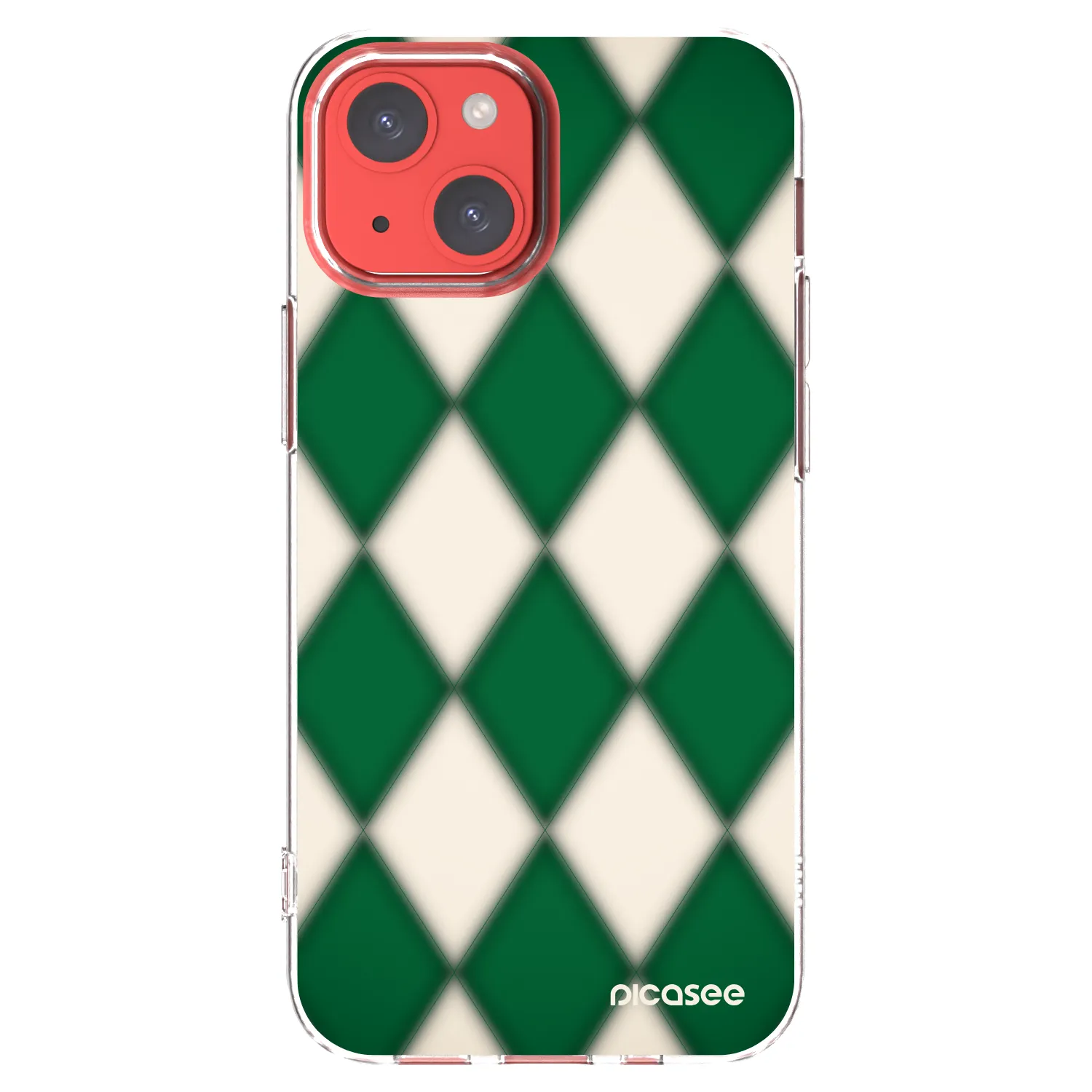 Picasee διαφανής θήκη σιλικόνης Apple iPhone 13 mini - Emerald Diamond