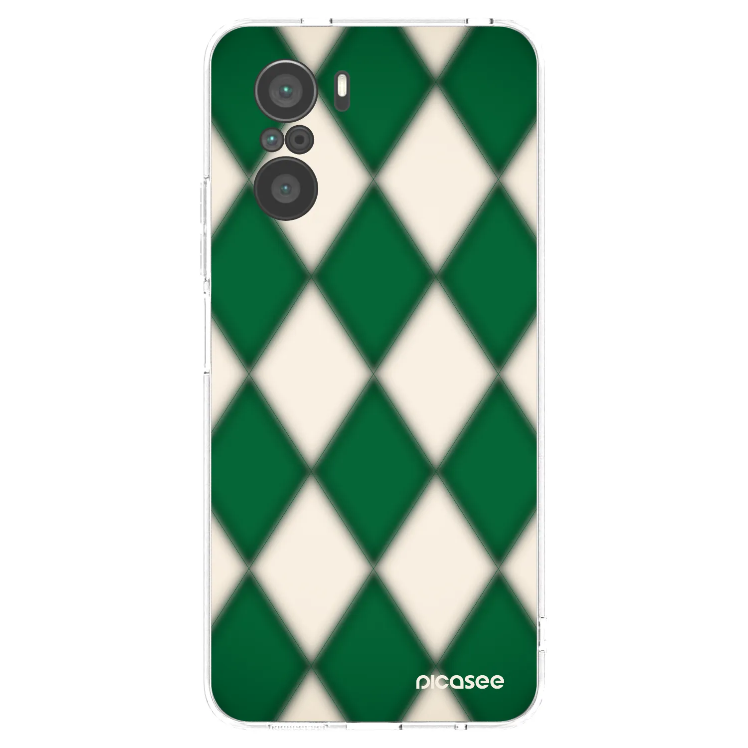 Picasee διαφανής θήκη σιλικόνης Xiaomi Poco F3 - Emerald Diamond