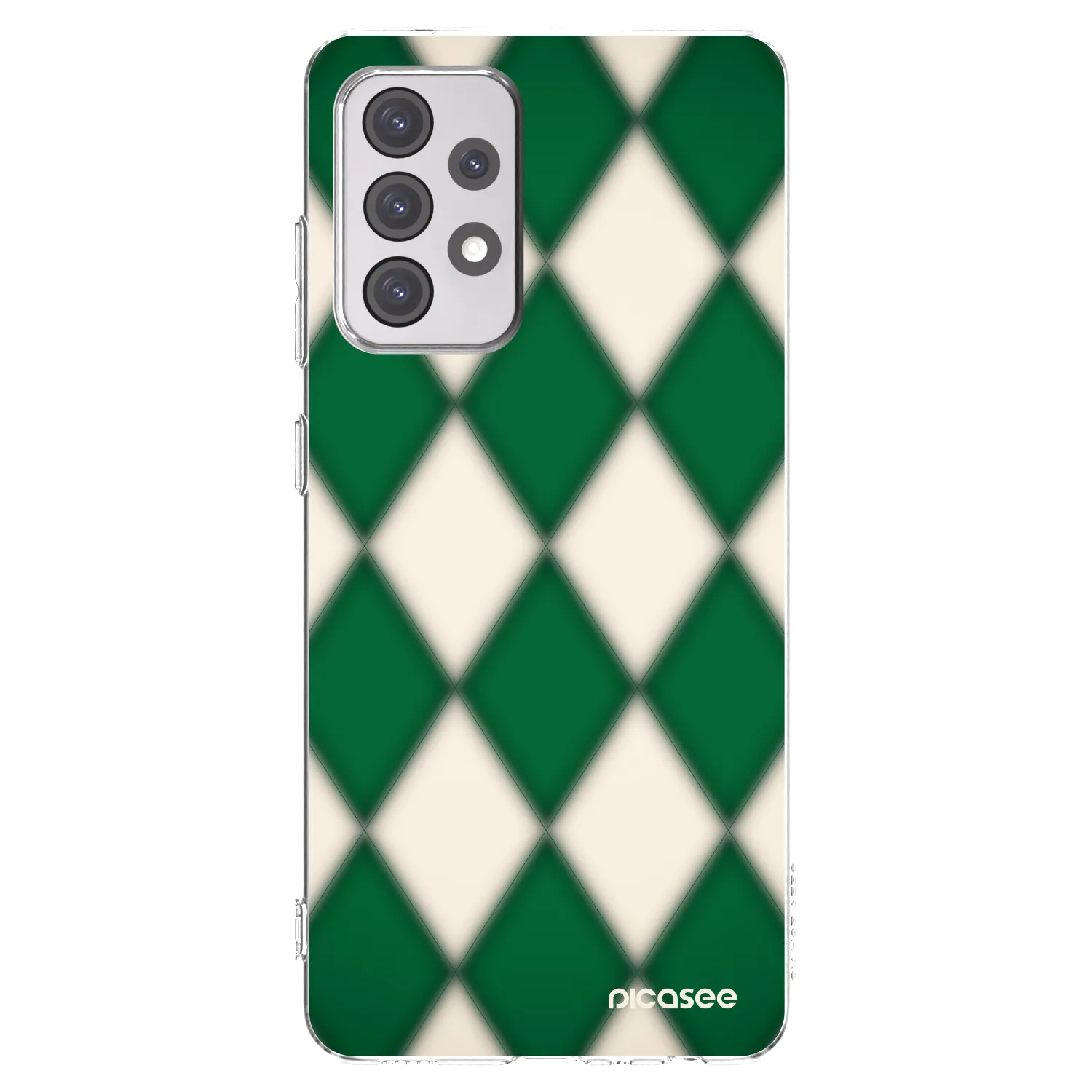 Picasee διαφανής θήκη σιλικόνης Samsung Galaxy A52s 5G A528B - Emerald Diamond
