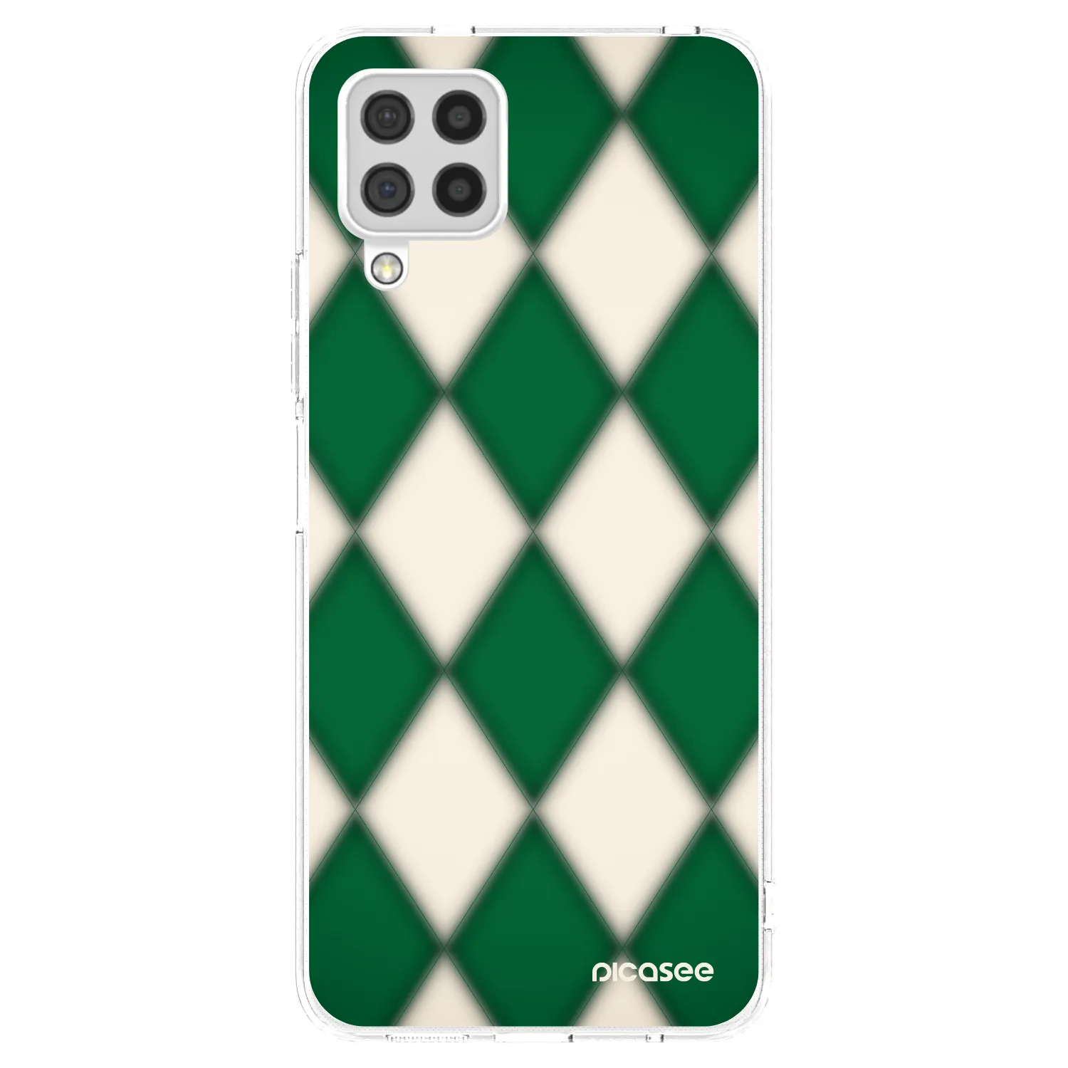 Picasee διαφανής θήκη σιλικόνης Samsung Galaxy A22 A225F 4G - Emerald Diamond