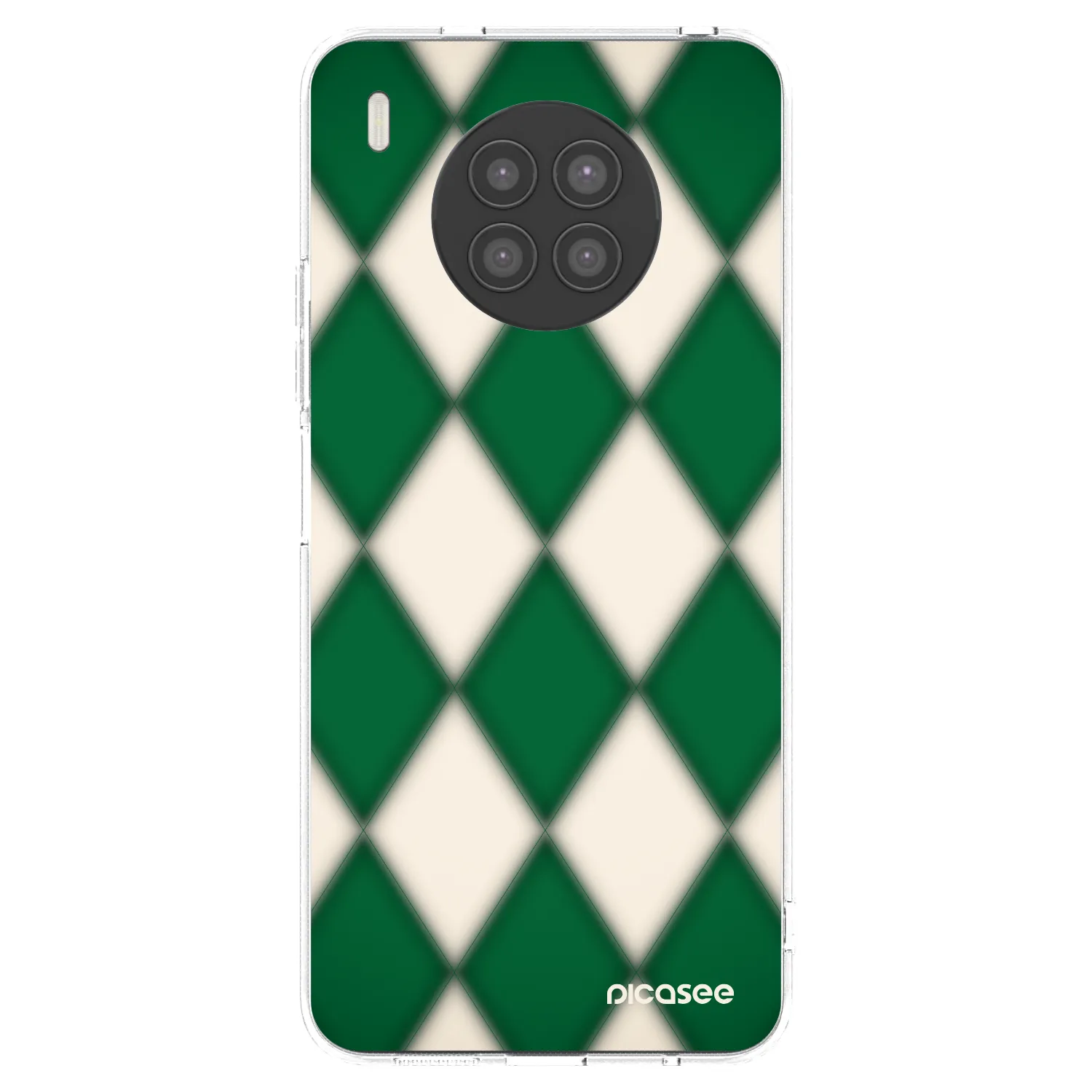 Picasee διαφανής θήκη σιλικόνης Huawei Nova 8i - Emerald Diamond