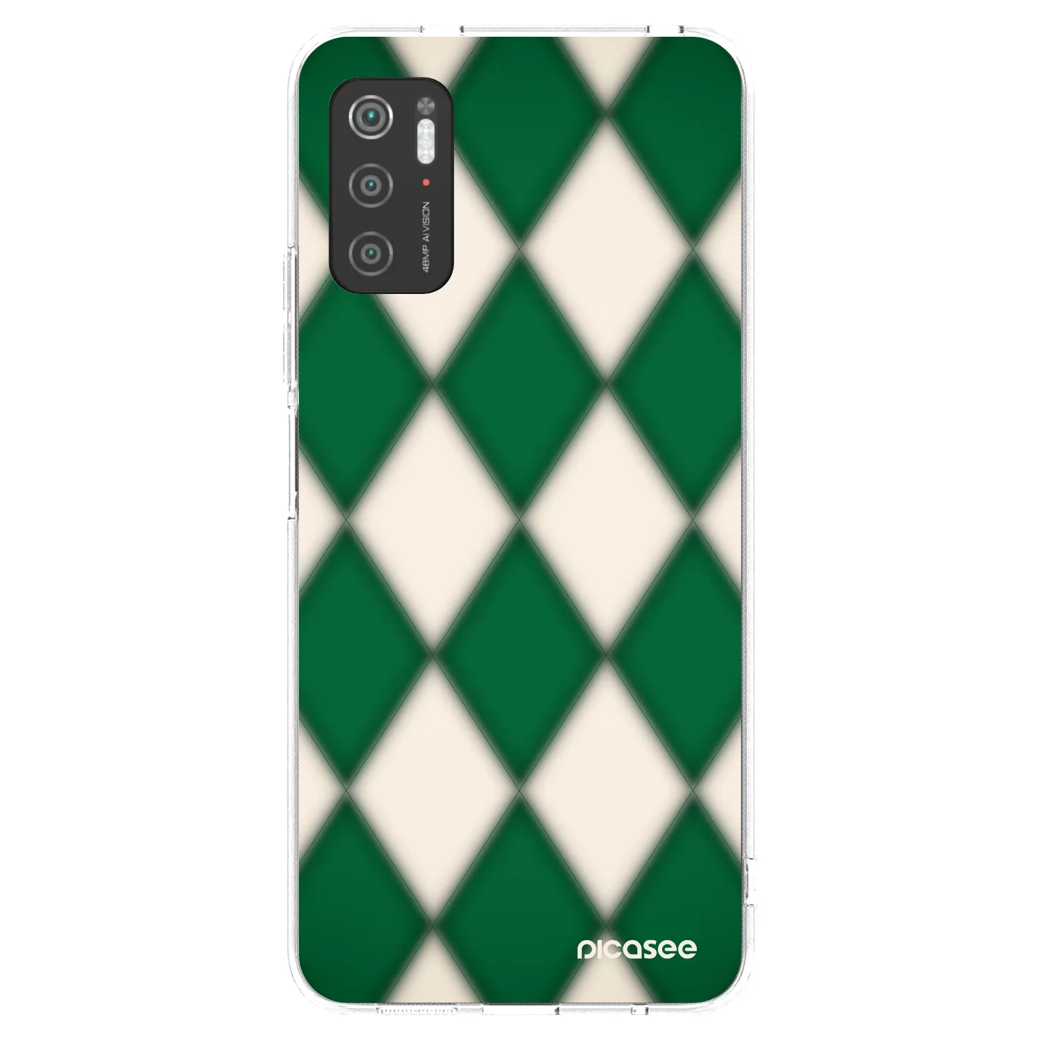 Picasee διαφανής θήκη σιλικόνης Xiaomi Poco M3 Pro 5G - Emerald Diamond