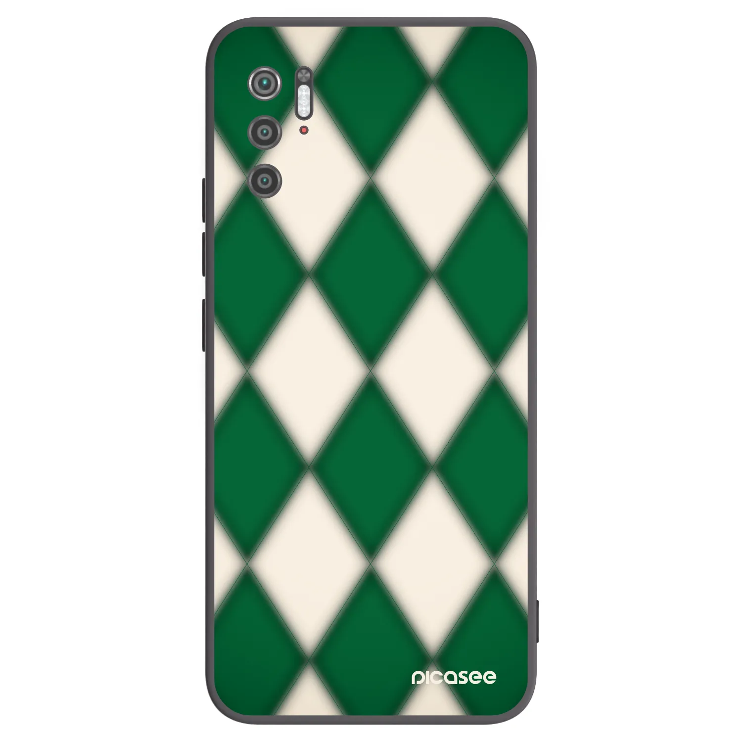 Picasee Μαύρη θήκη σιλικόνης για Xiaomi Poco M3 Pro 5G - Emerald Diamond