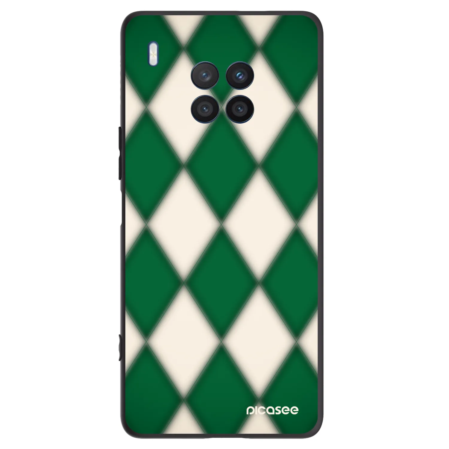 Picasee Μαύρη θήκη σιλικόνης για Honor 50 Lite - Emerald Diamond