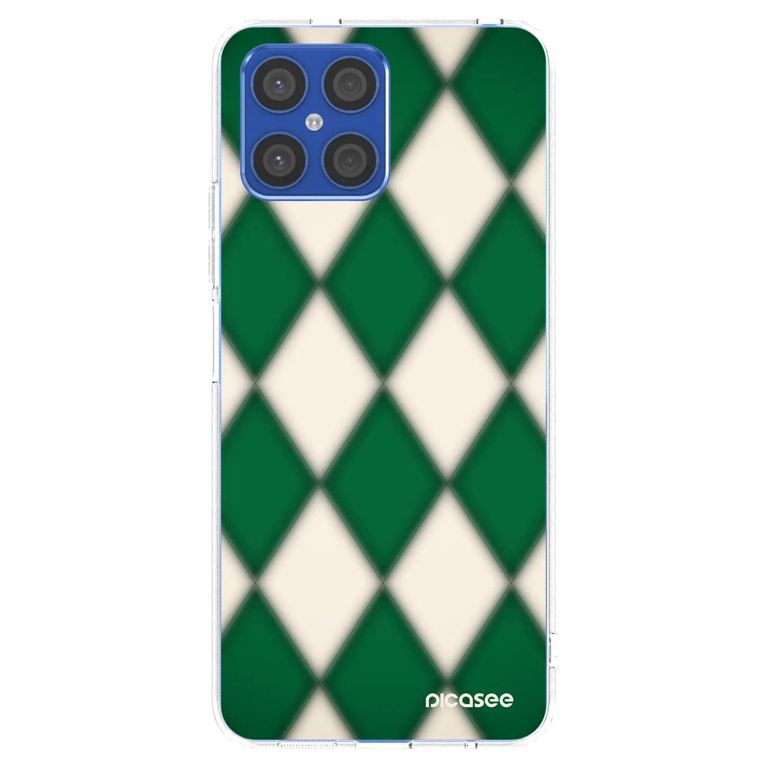 Picasee διαφανής θήκη σιλικόνης Honor X8 4G - Emerald Diamond