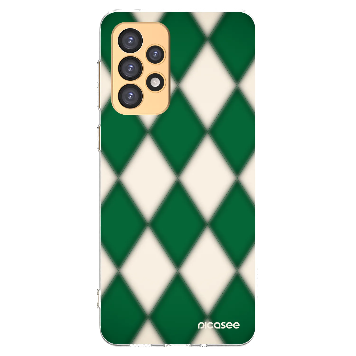 Picasee διαφανής θήκη σιλικόνης Samsung Galaxy A33 5G A336 - Emerald Diamond