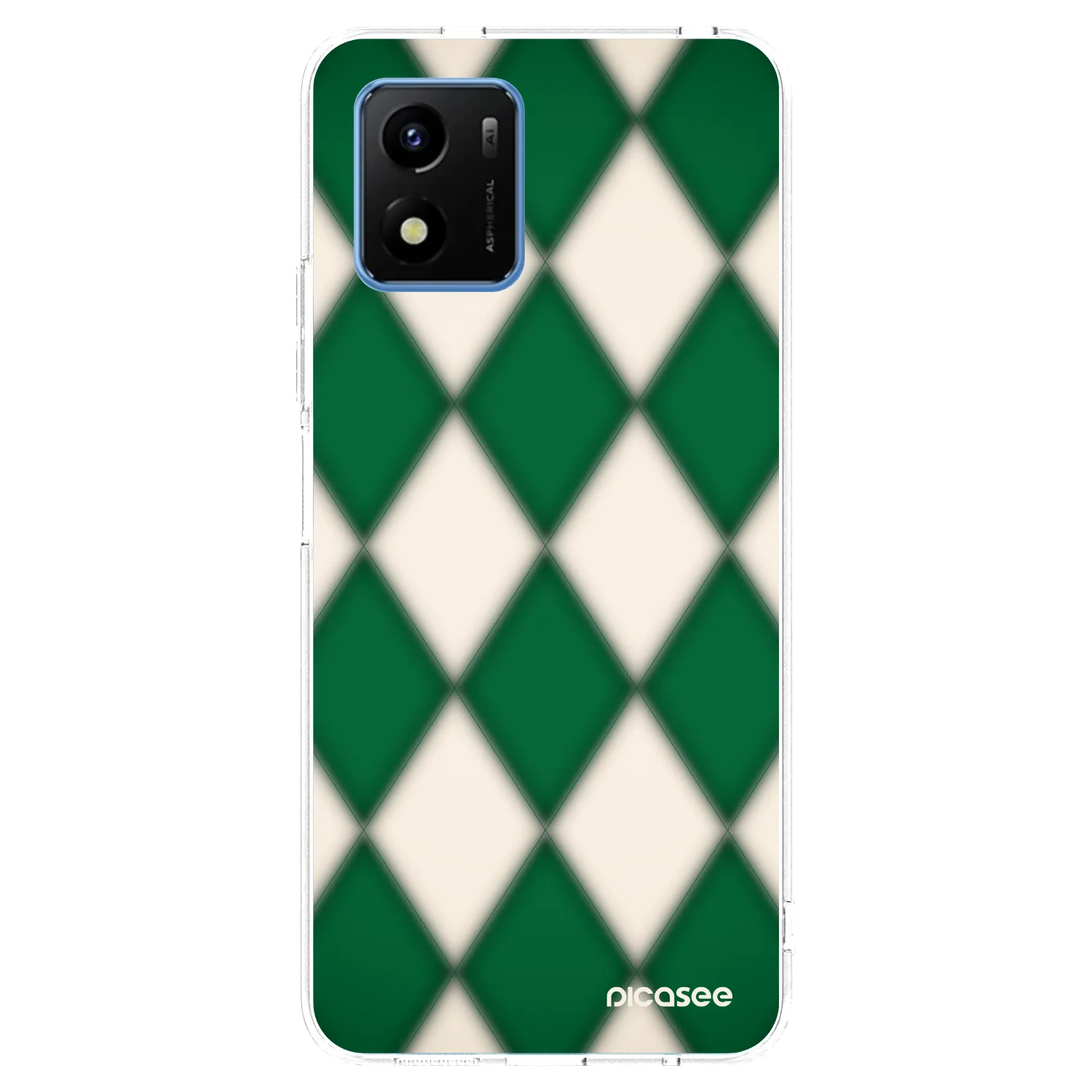 Picasee διαφανής θήκη σιλικόνης Vivo Y01 - Emerald Diamond