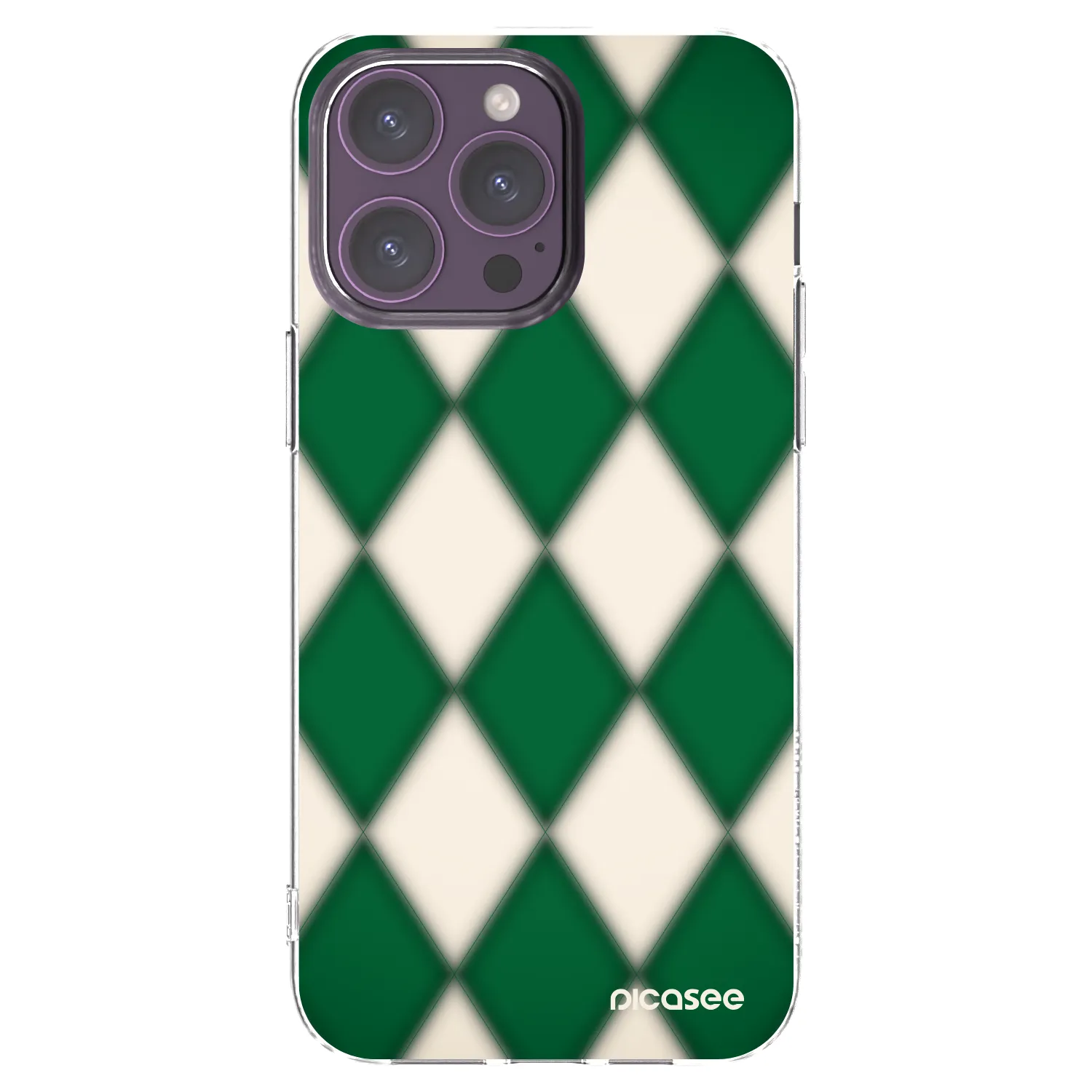 Picasee διαφανής θήκη σιλικόνης Apple iPhone 14 Pro Max - Emerald Diamond