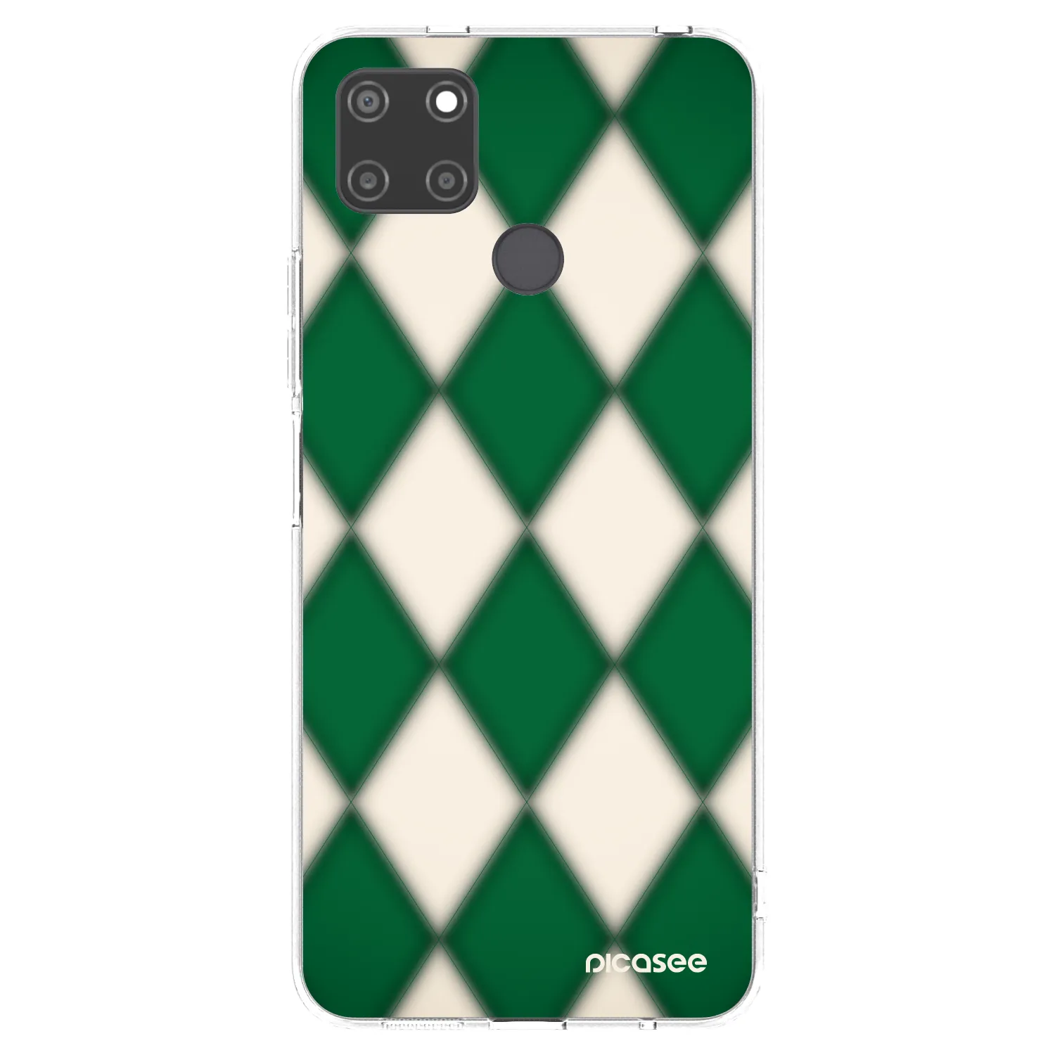 Picasee διαφανής θήκη σιλικόνης Realme C21Y - Emerald Diamond