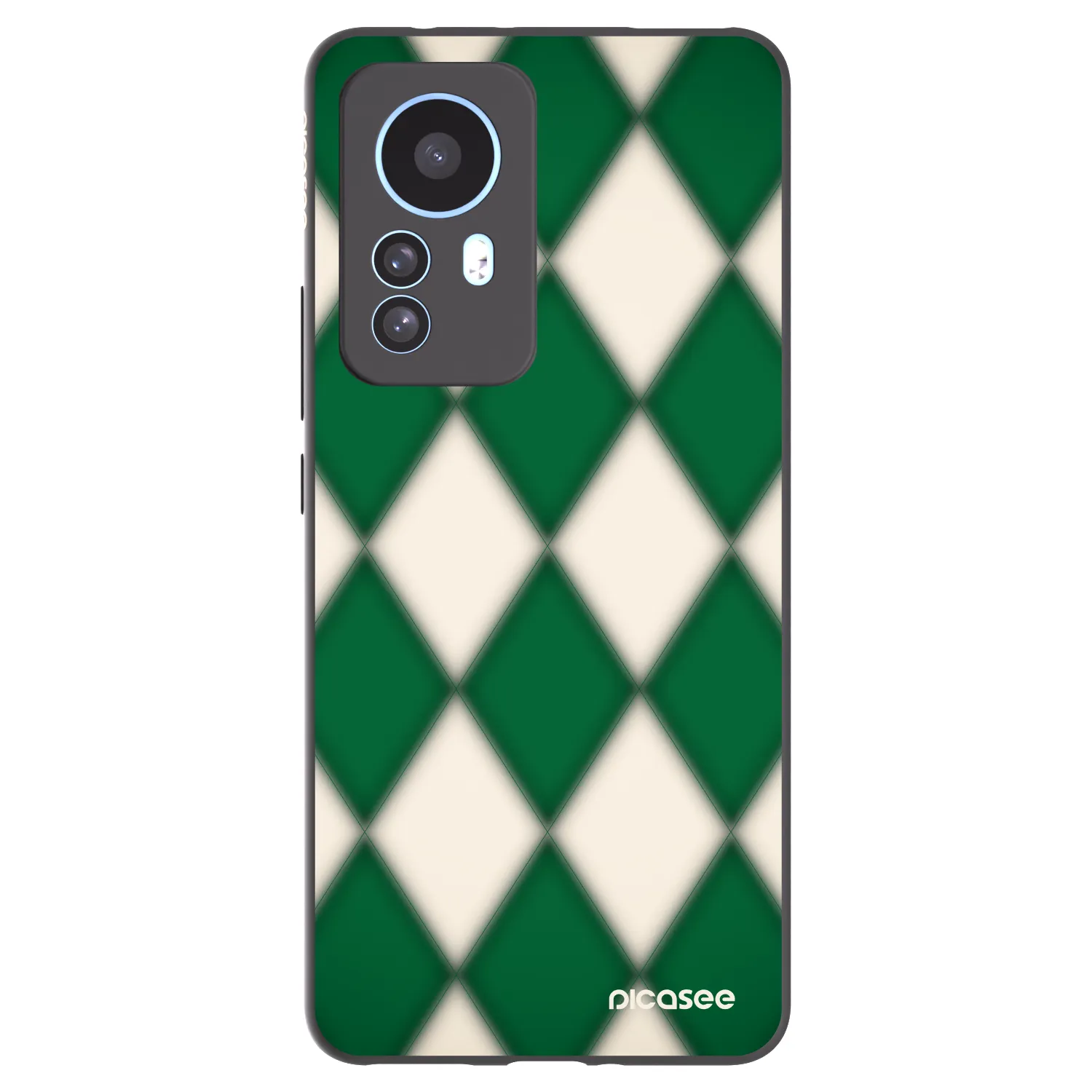 Picasee Μαύρη θήκη σιλικόνης για Xiaomi 12T - Emerald Diamond