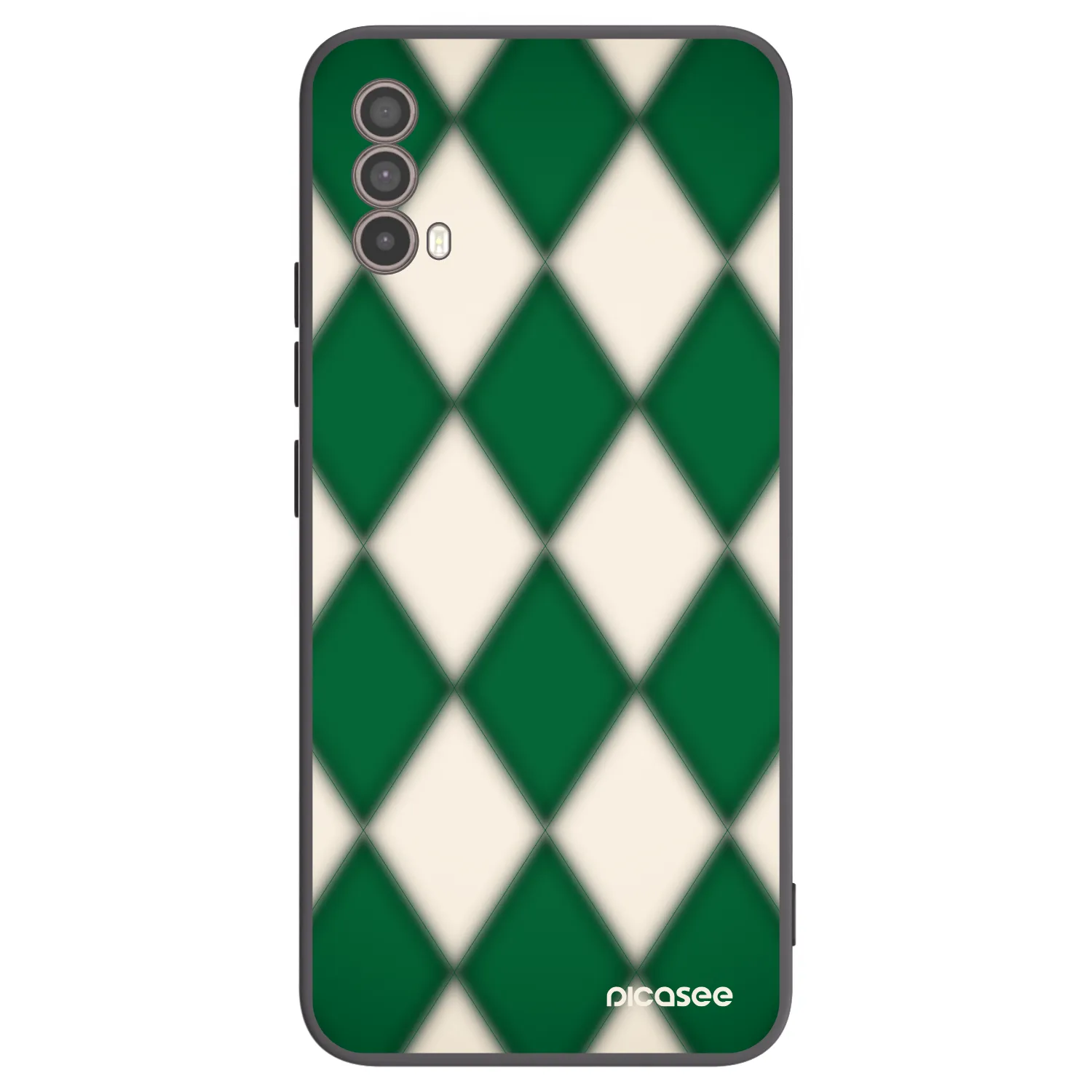Picasee Μαύρη θήκη σιλικόνης για Motorola Moto E40 - Emerald Diamond