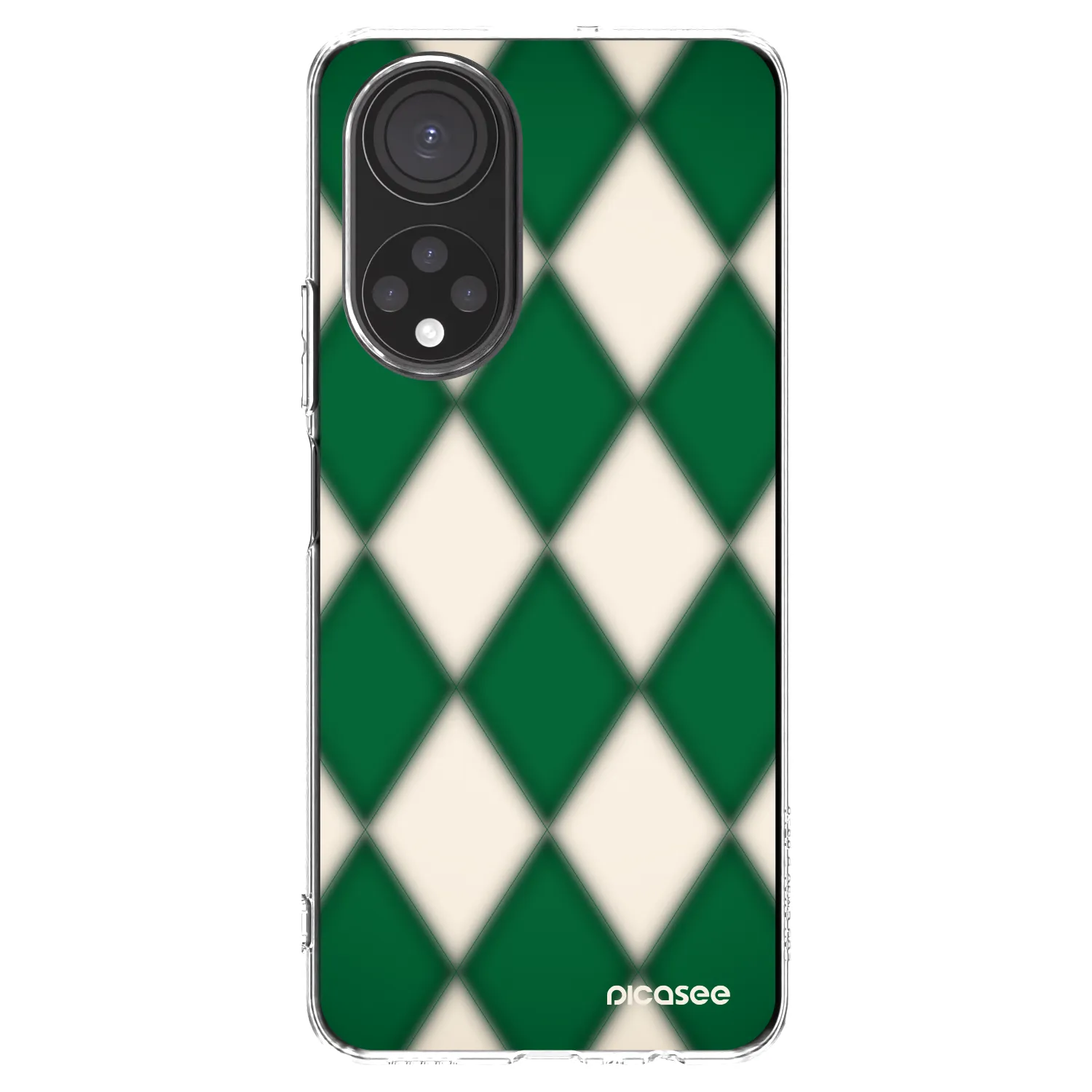 Picasee διαφανής θήκη σιλικόνης Honor X7 - Emerald Diamond