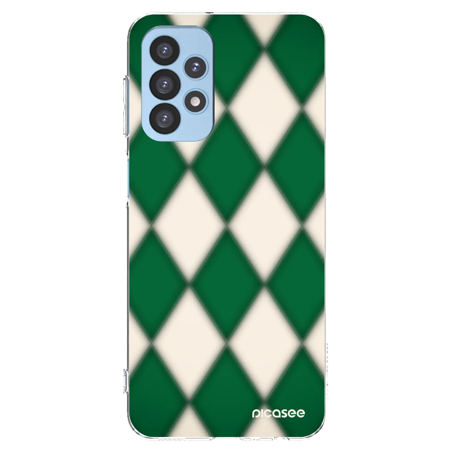 Picasee διαφανής θήκη σιλικόνης Samsung Galaxy A23 A235F 4G - Emerald Diamond