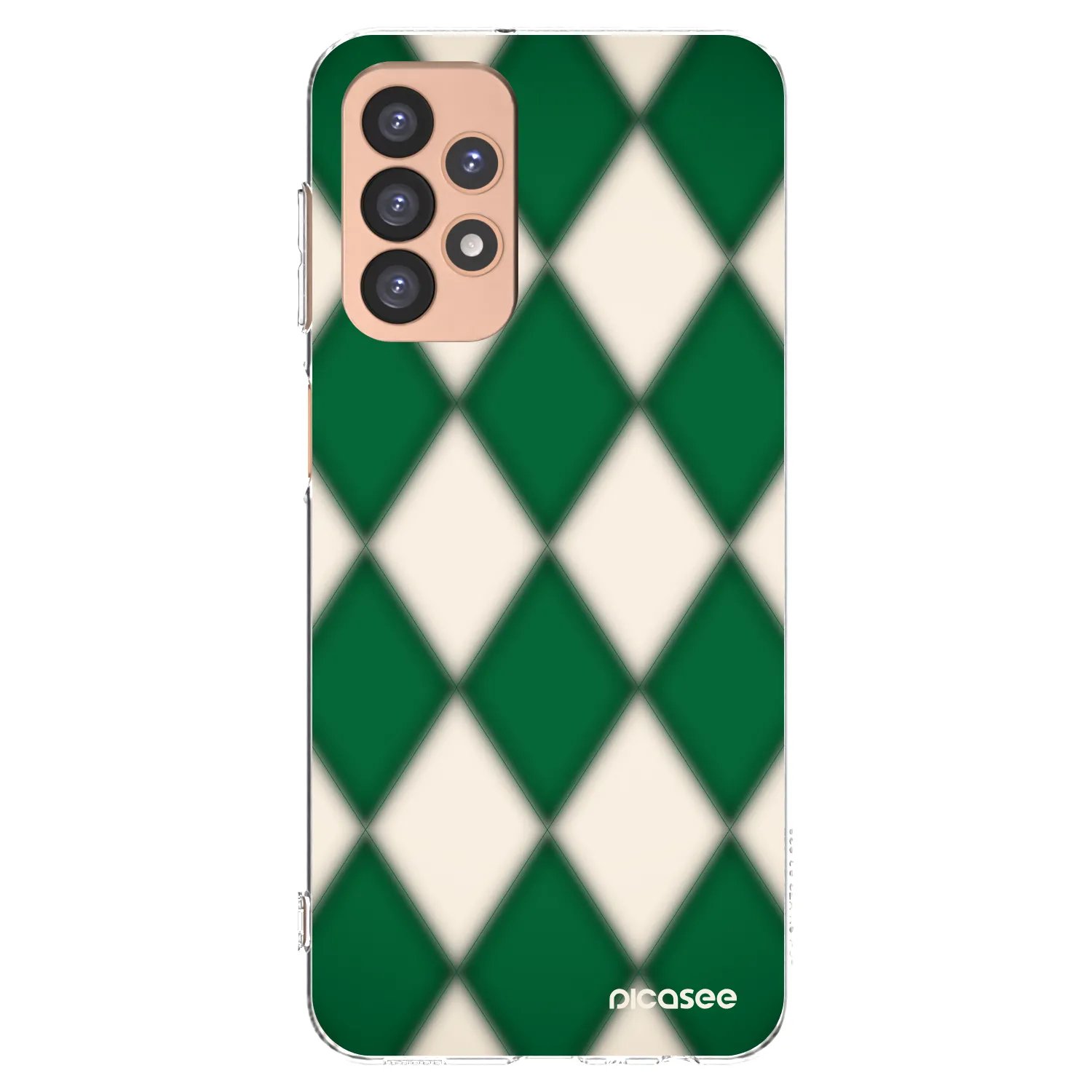 Picasee διαφανής θήκη σιλικόνης Samsung Galaxy A23 A236B 5G - Emerald Diamond