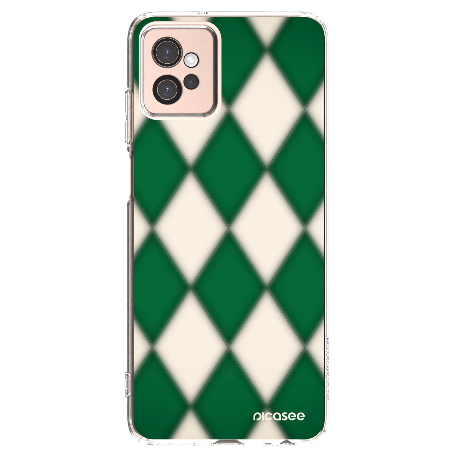 Picasee διαφανής θήκη σιλικόνης Motorola Moto G32 - Emerald Diamond