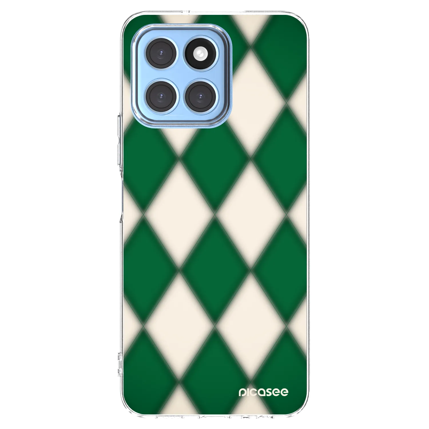 Picasee διαφανής θήκη σιλικόνης Honor X8 5G - Emerald Diamond