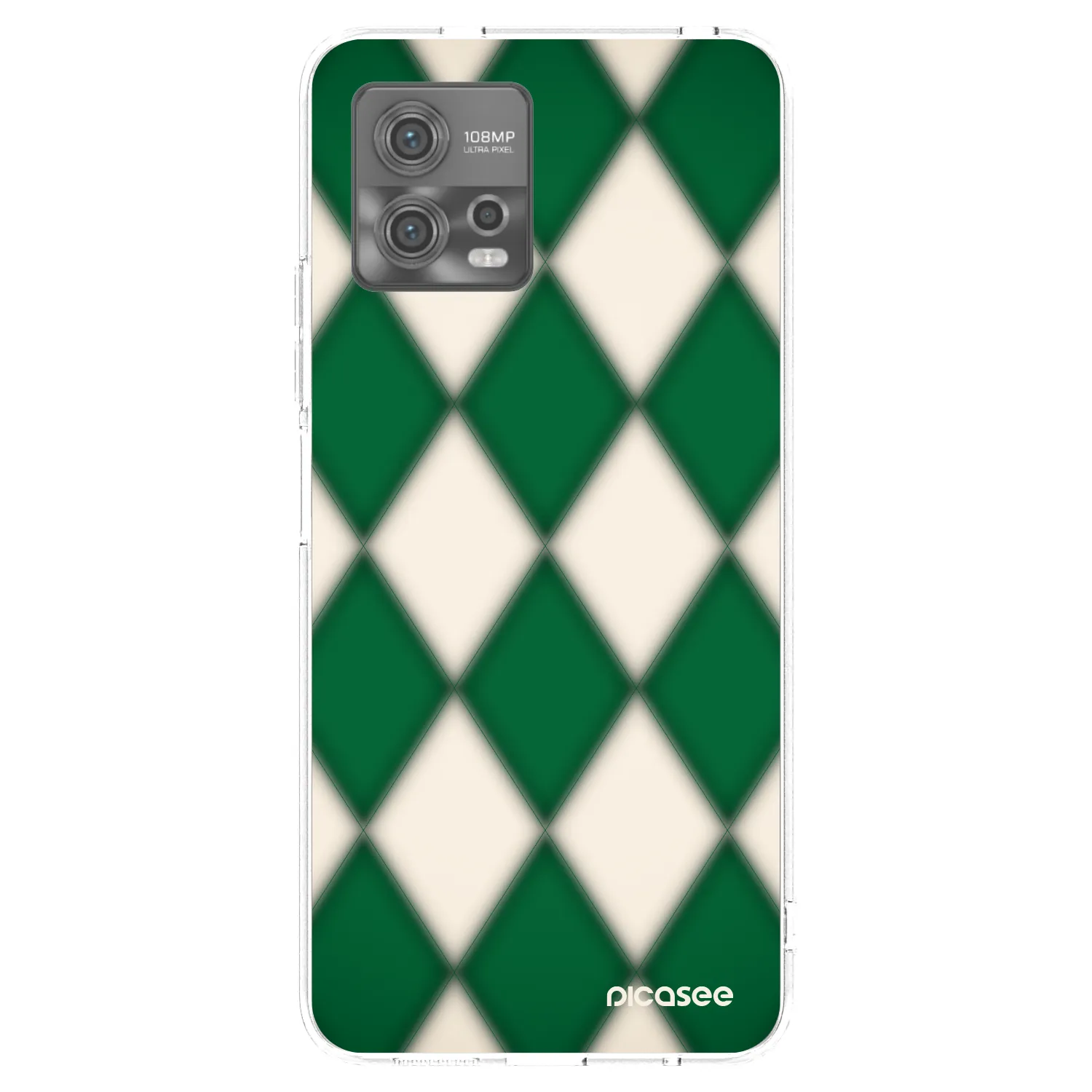 Picasee διαφανής θήκη σιλικόνης Motorola Moto G72 - Emerald Diamond