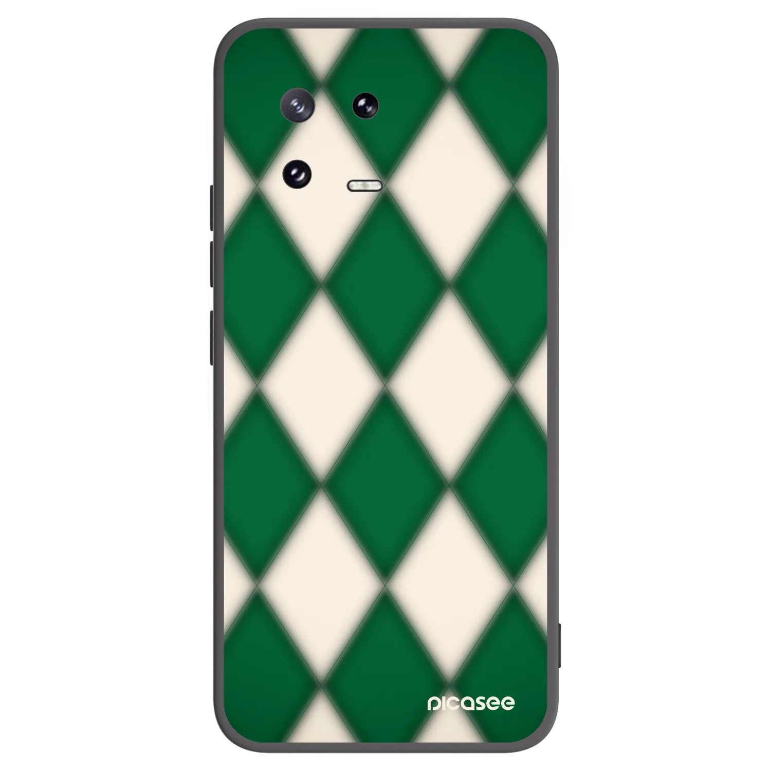 Picasee Μαύρη θήκη σιλικόνης για Xiaomi 13 Pro - Emerald Diamond
