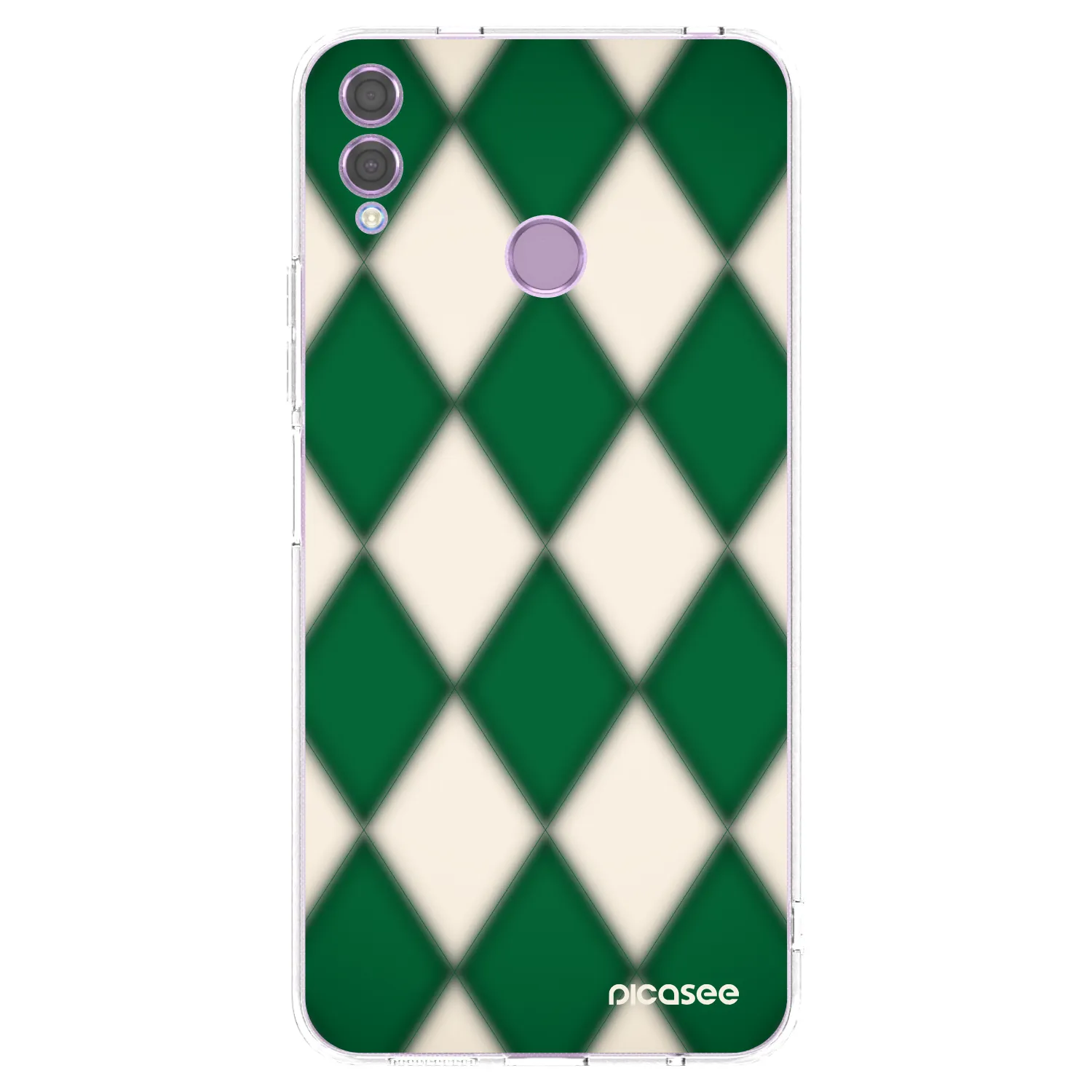 Picasee διαφανής θήκη σιλικόνης Honor 8X - Emerald Diamond