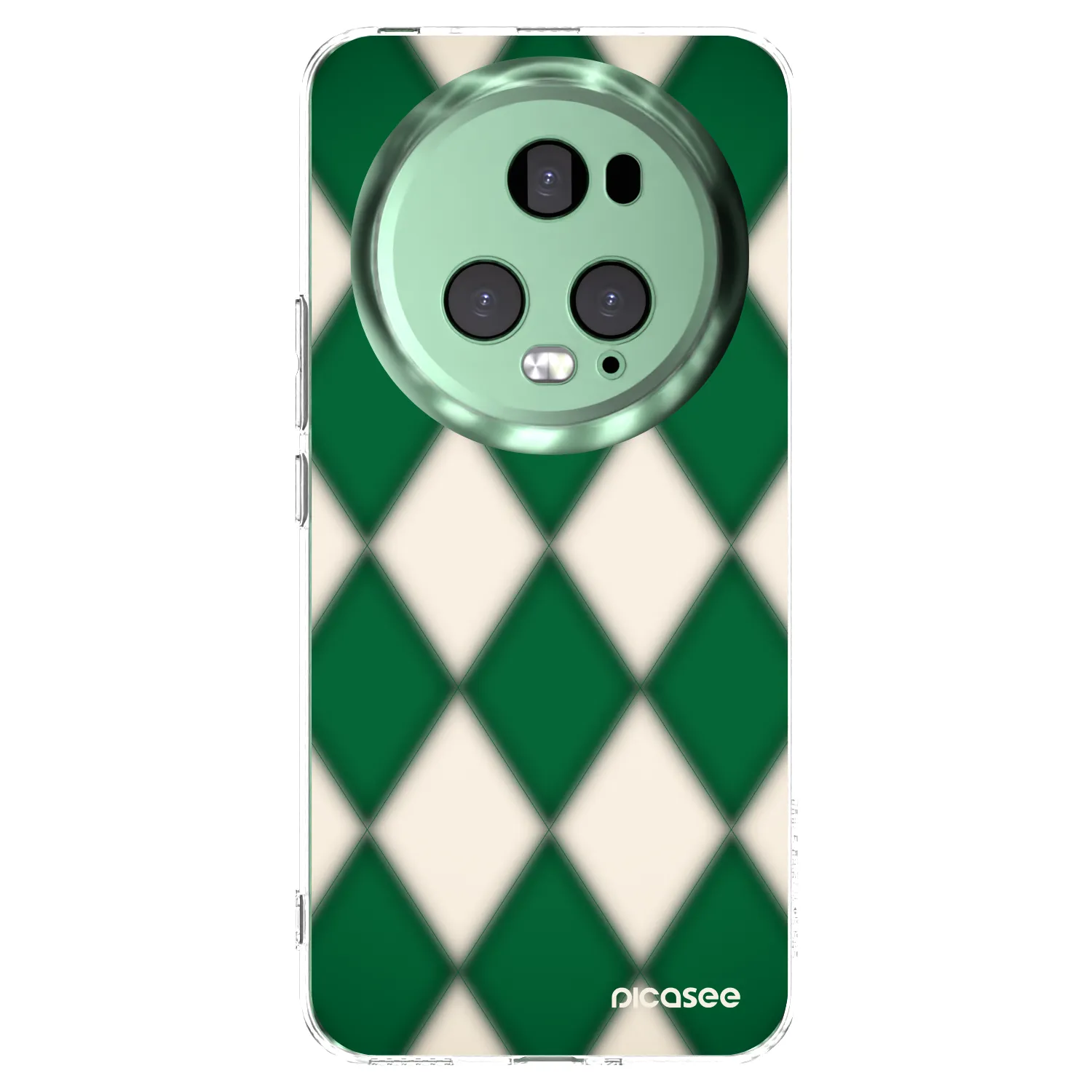 Picasee διαφανής θήκη σιλικόνης Honor Magic5 Pro - Emerald Diamond