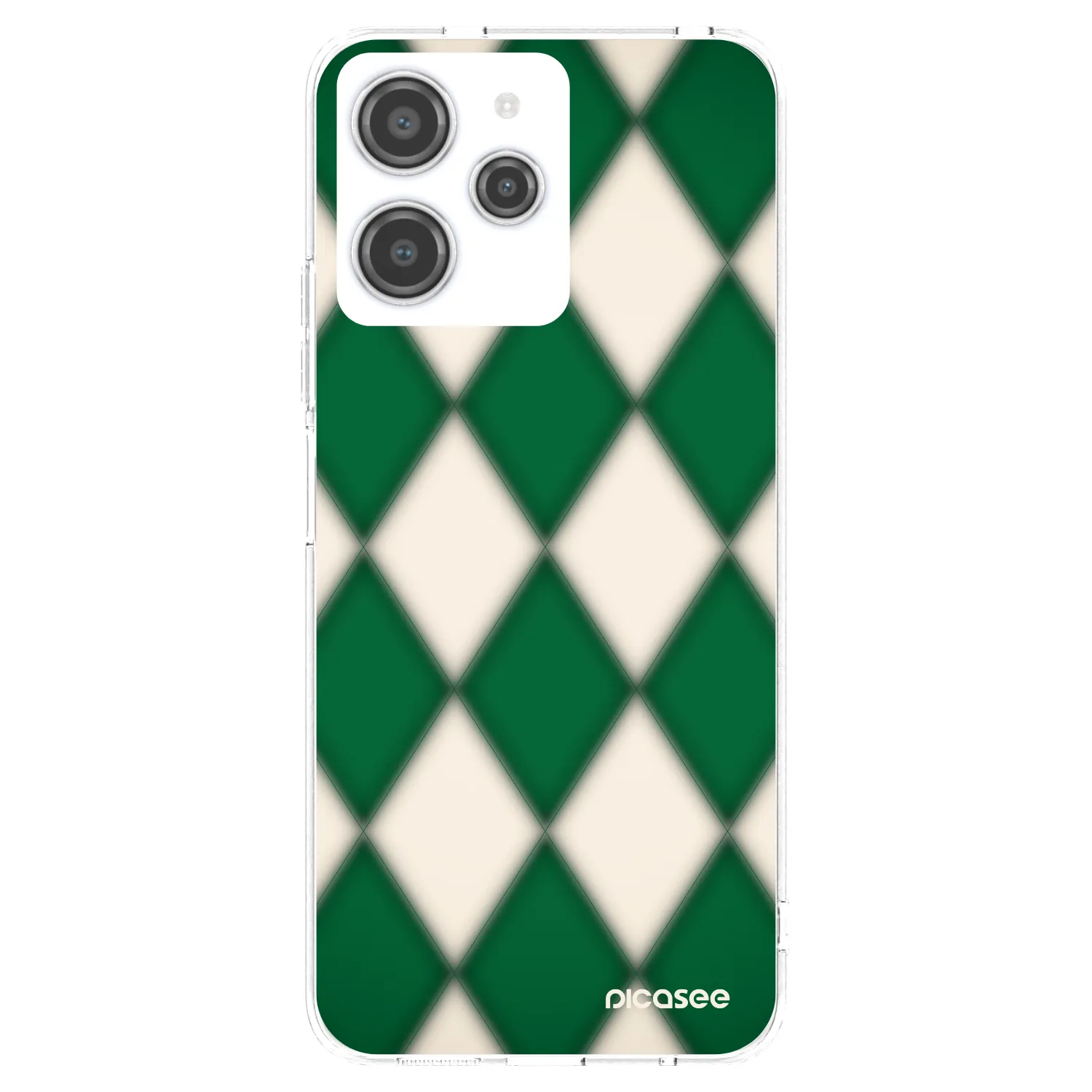 Picasee διαφανής θήκη σιλικόνης Xiaomi Redmi 12 4G - Emerald Diamond