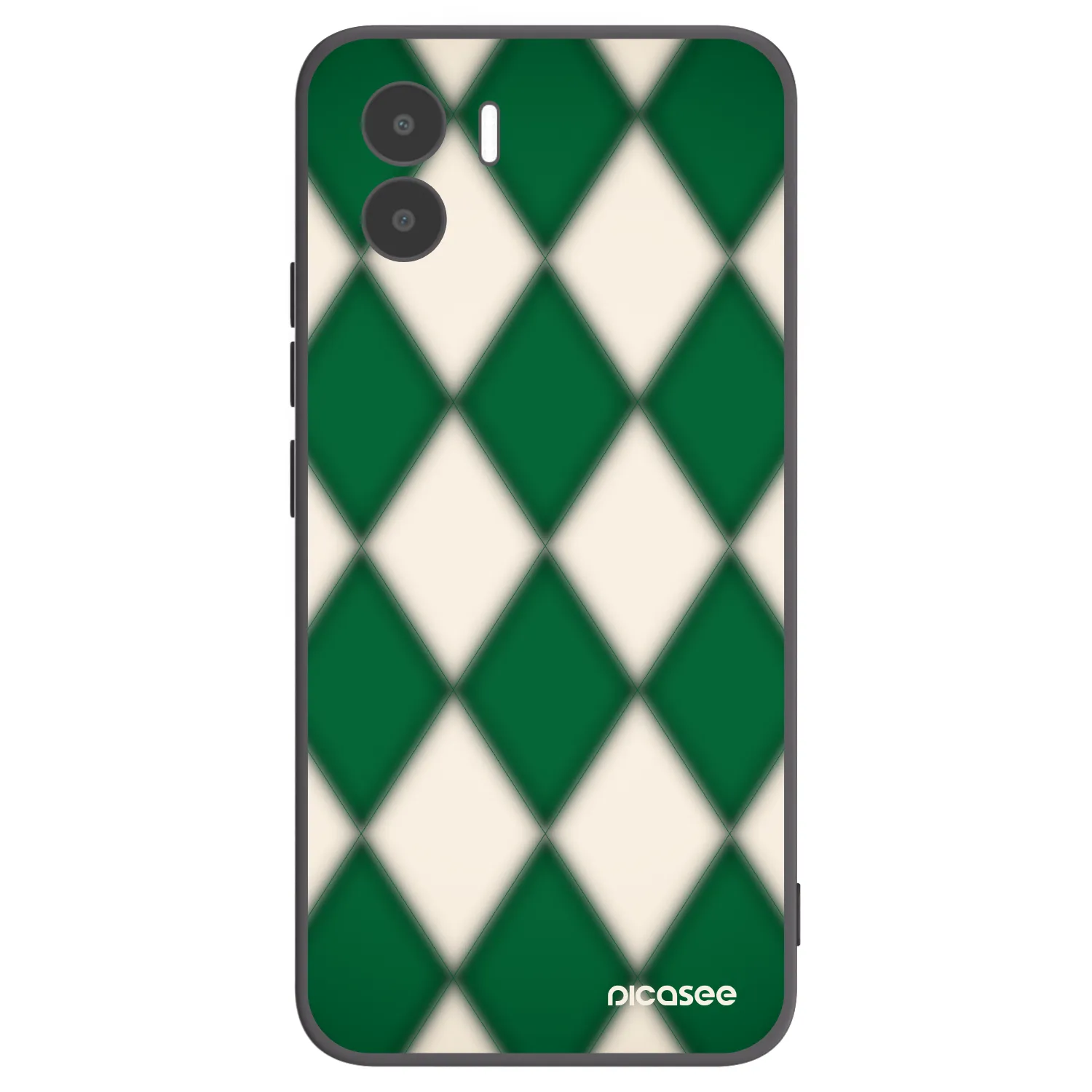 Picasee Μαύρη θήκη σιλικόνης για Xiaomi Redmi A2 - Emerald Diamond