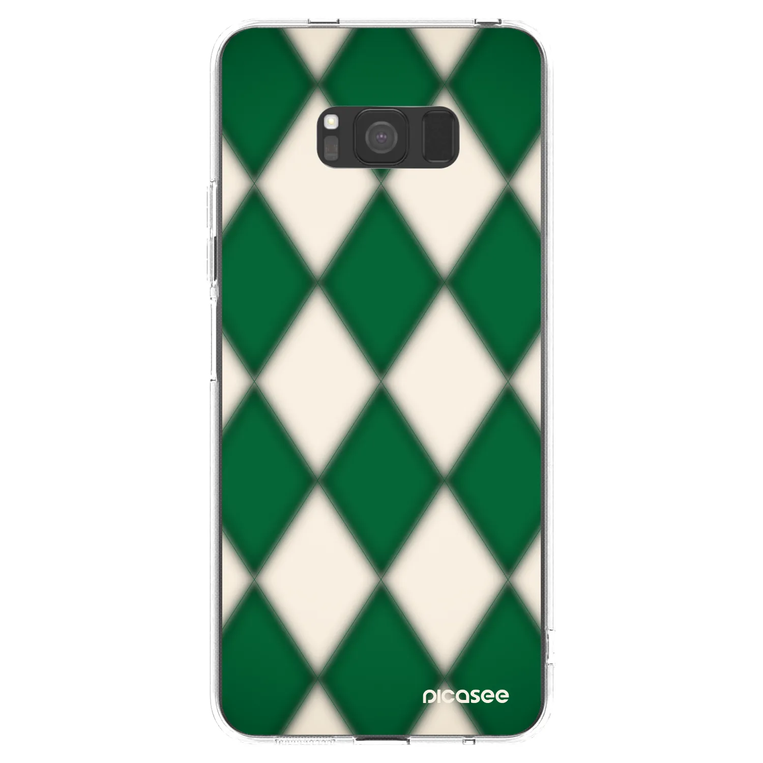 Picasee διαφανής θήκη σιλικόνης Samsung Galaxy S8 G950F - Emerald Diamond