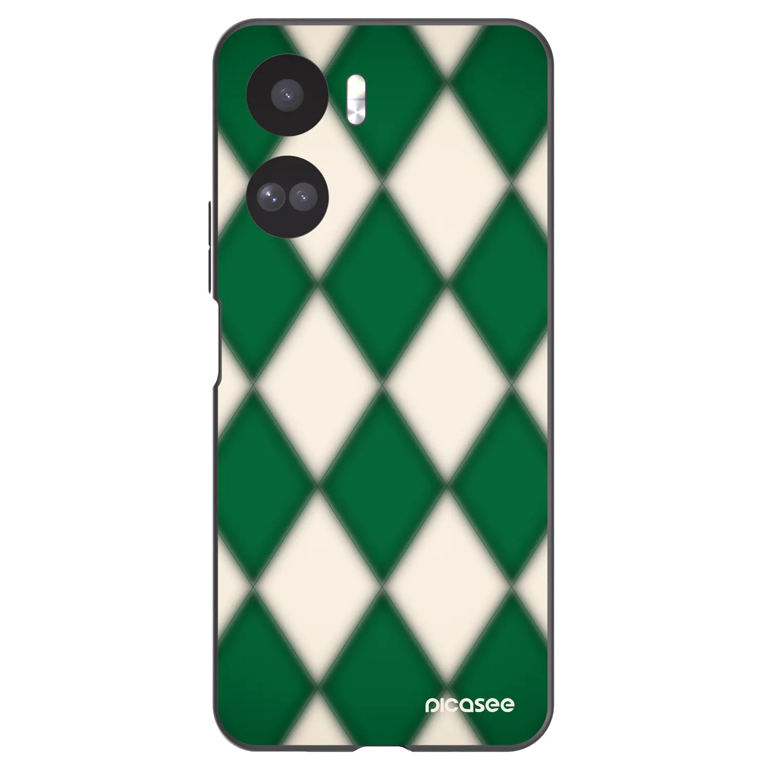 Picasee Μαύρη θήκη σιλικόνης για Honor 90 Lite 5G - Emerald Diamond