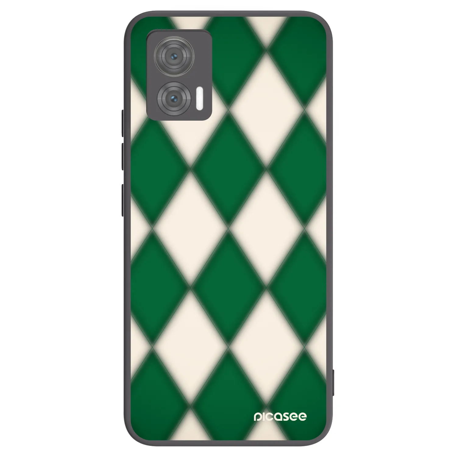 Picasee Μαύρη θήκη σιλικόνης για Motorola Edge 30 Neo - Emerald Diamond