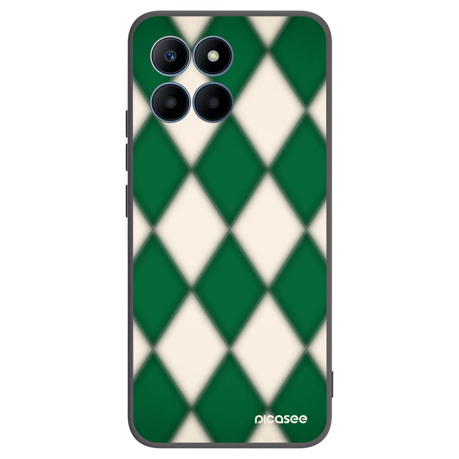 Picasee Μαύρη θήκη σιλικόνης για Honor 70 Lite - Emerald Diamond