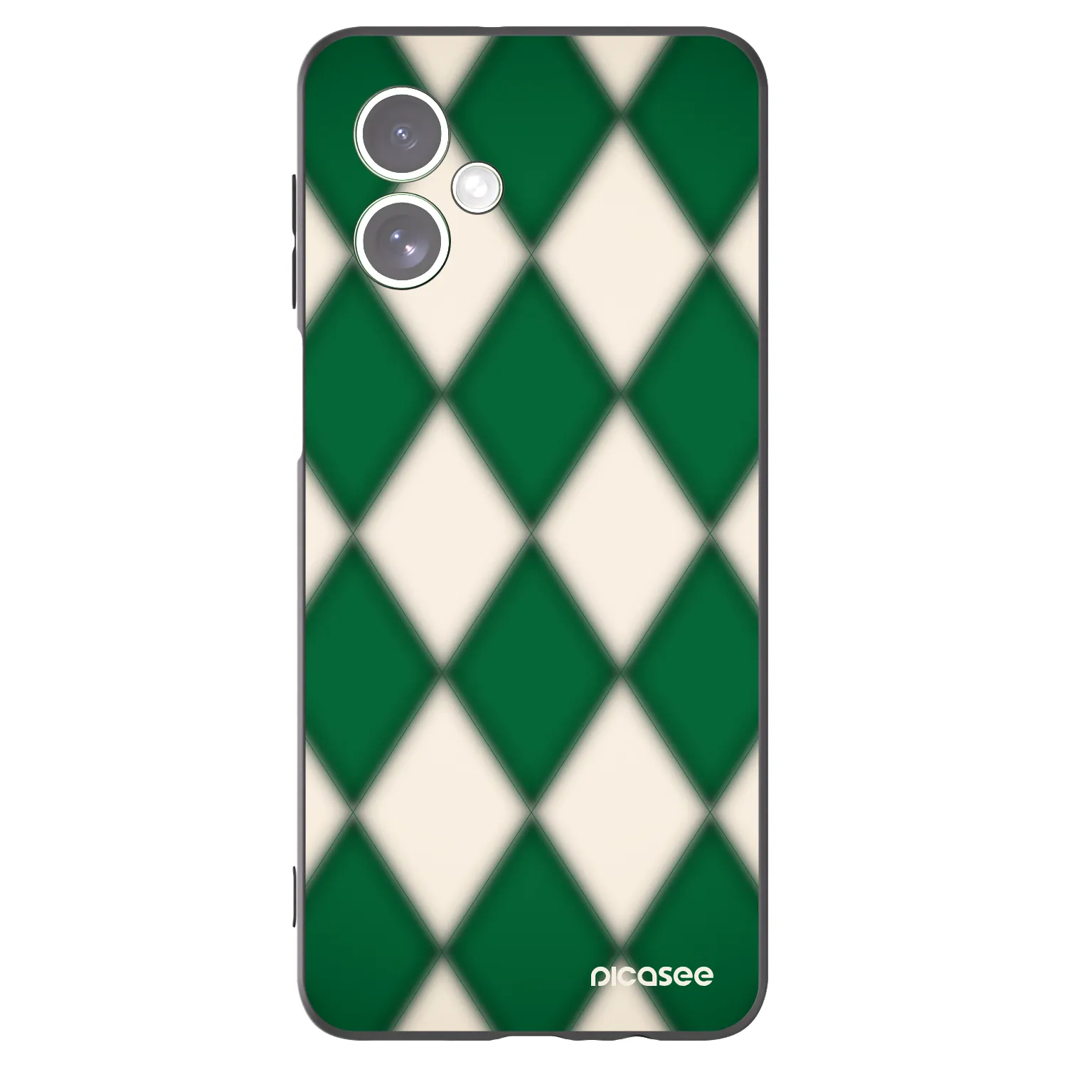 Picasee Μαύρη θήκη σιλικόνης για Motorola Moto G54 5G - Emerald Diamond