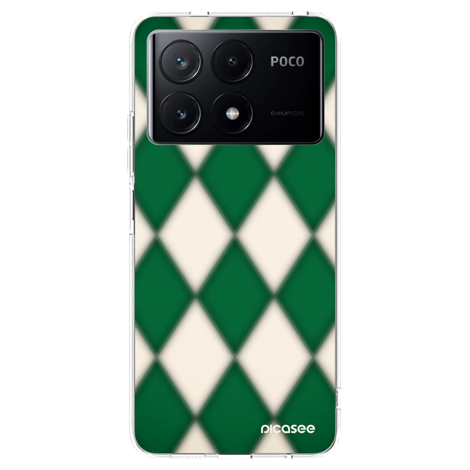 Picasee διαφανής θήκη σιλικόνης Xiaomi Poco X6 Pro - Emerald Diamond