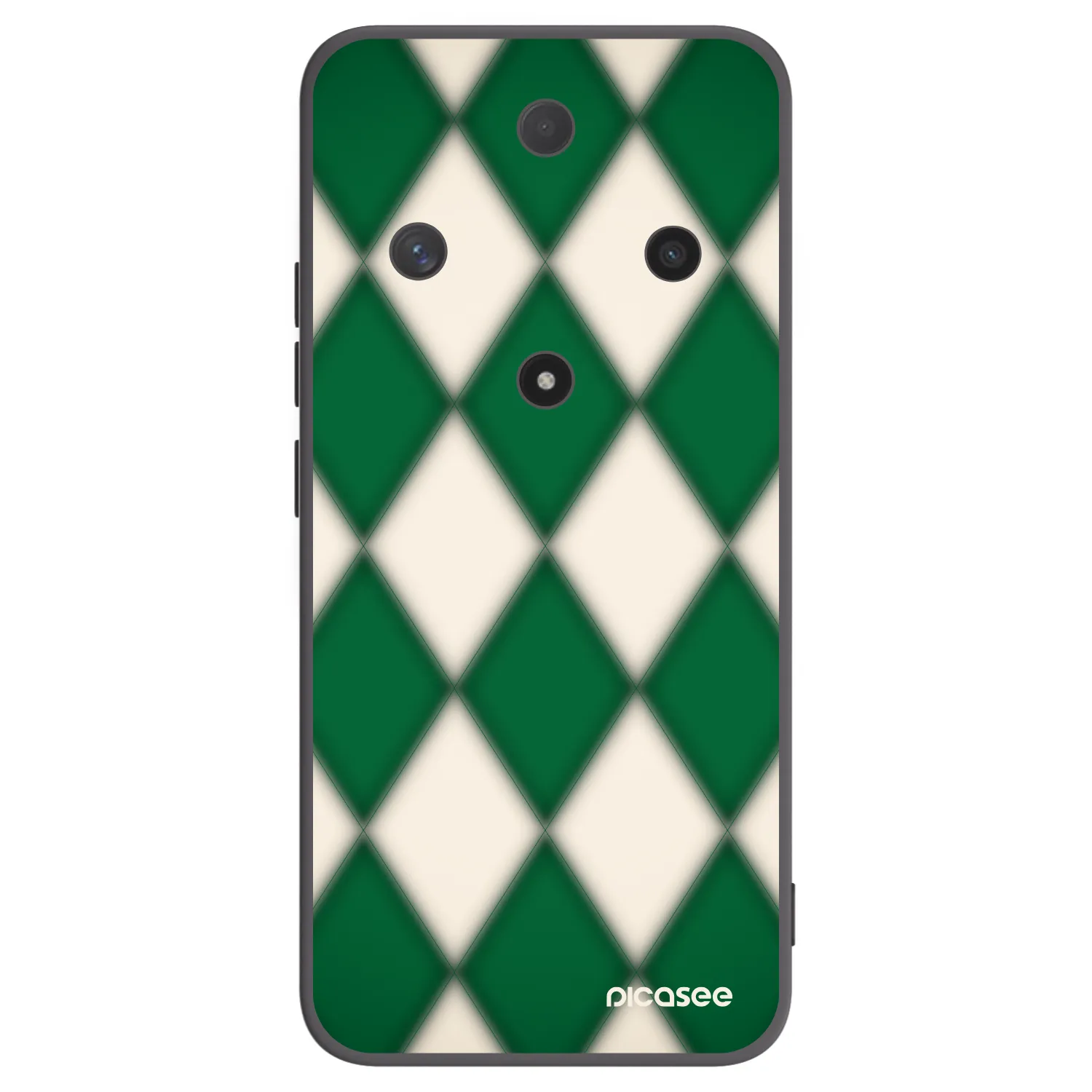 Picasee Μαύρη θήκη σιλικόνης για Honor Magic6 Lite 5G - Emerald Diamond