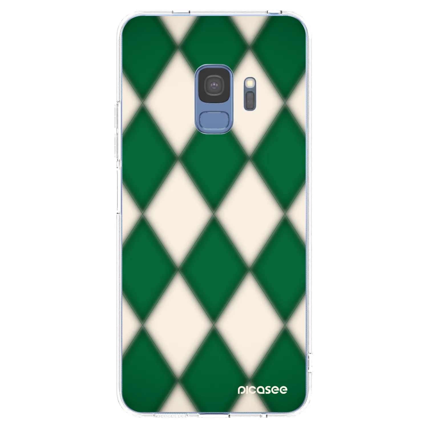 Picasee διαφανής θήκη σιλικόνης Samsung Galaxy S9 G960F - Emerald Diamond